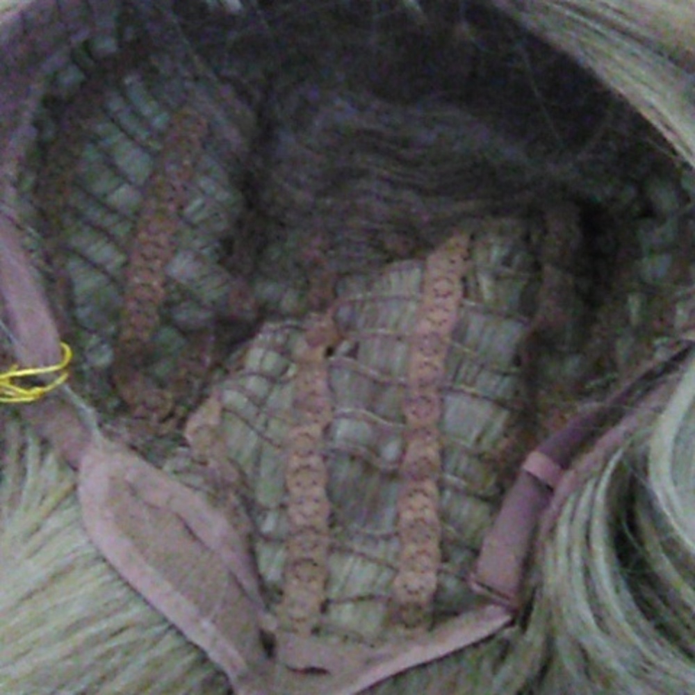 Sandy blond wig